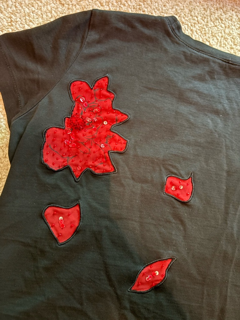 Dior Vintage J’adore Dior Embroidered Tee - Picture 6 of 7
